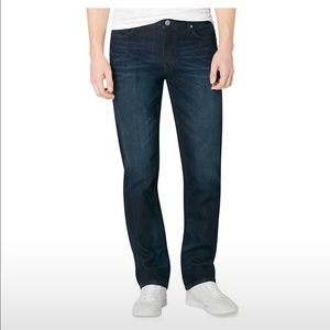 Calvin Klein NWT! Straight Osaka Blue Denim Jean Size 34